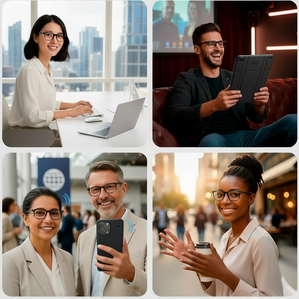 NeosVisionAI™ AI-Powered Adaptive Glasses