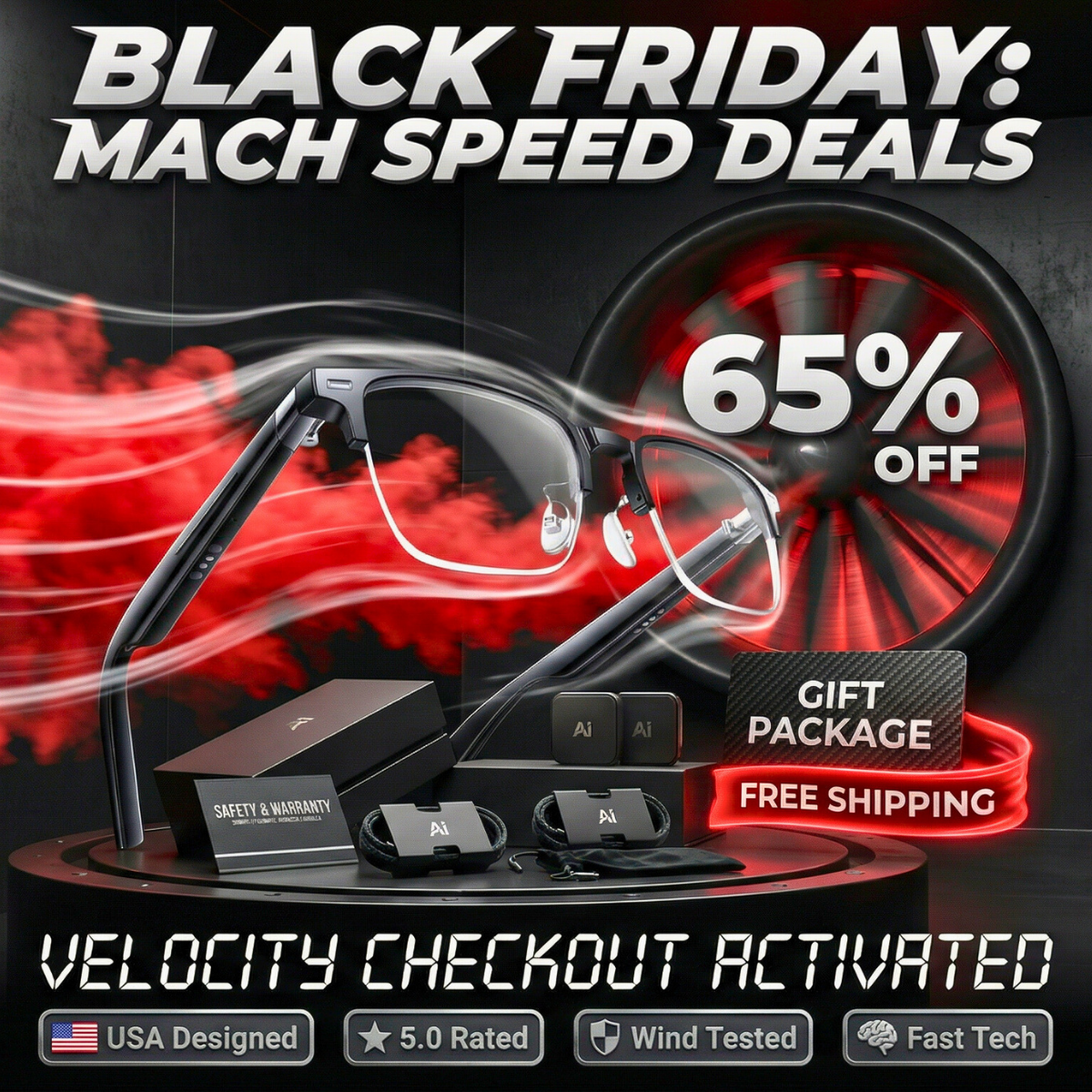 NeosVisionAI™ AI-Powered Adaptive Glasses