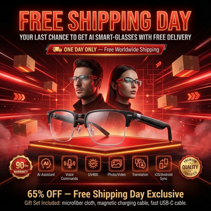 NeosVisionAI™ AI-Powered Adaptive Glasses