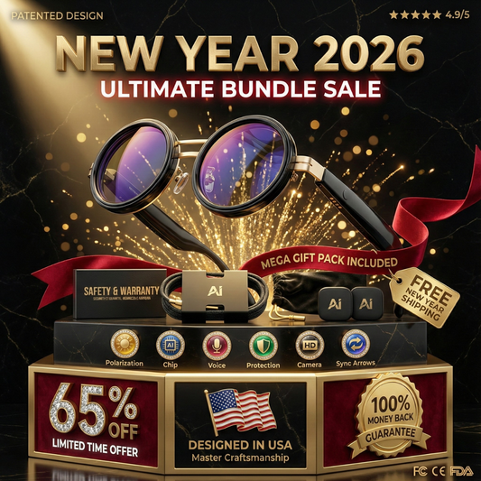 9 Levels of Personalized Light – NeosVision AI™ AI Polarized Glasses