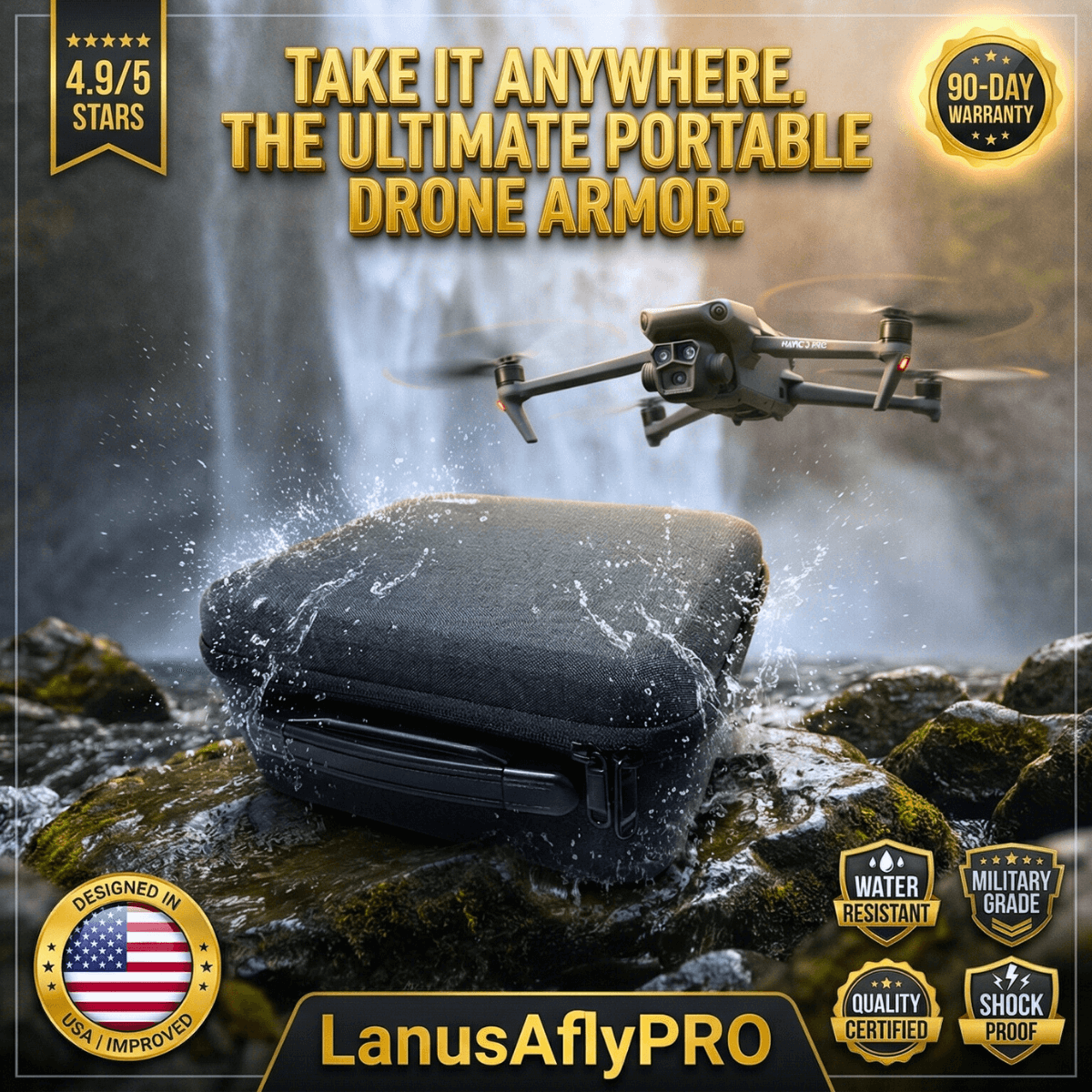 Take Your Drone Anywhere With Our Portable Case