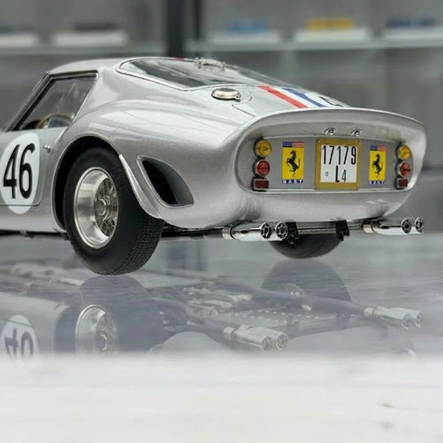Exclusive Silver Ferrari 250 GTO Masterpiece