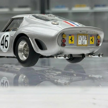Exclusive Silver Ferrari 250 GTO Masterpiece