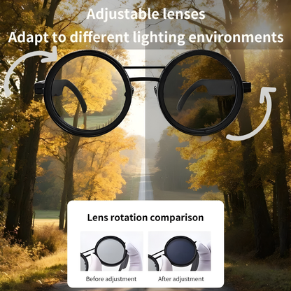 9 Levels of Personalized Light – NeosVision AI™ AI Polarized Glasses